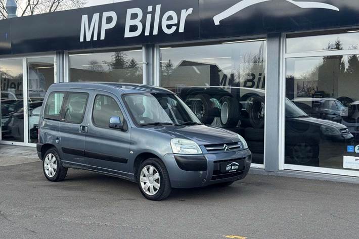Grå Citroën Berlingo fra 2007