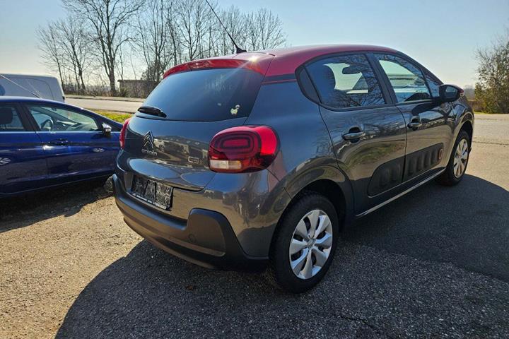 Grå Citroën C3 fra 2017