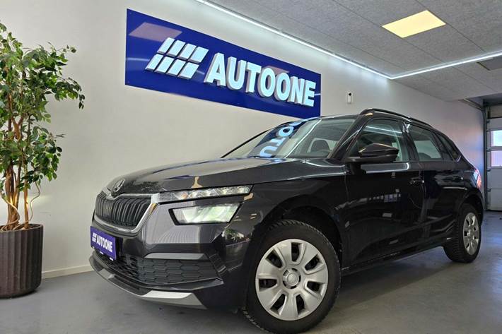 Sort Skoda Kamiq fra 2021