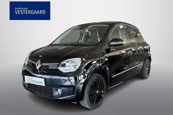 Sort Renault Twingo fra 2023 set udefra