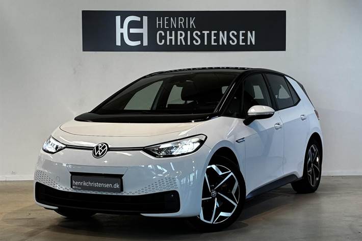 Hvid VW ID.3 fra 2022