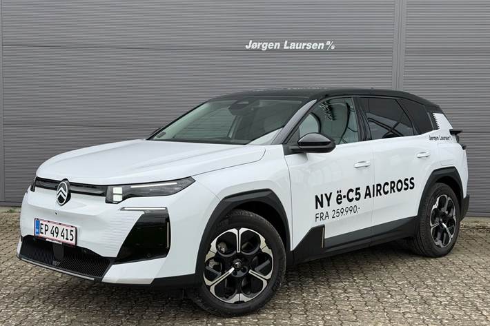 Hvid Citroën ë-C5 Aircross fra 2026