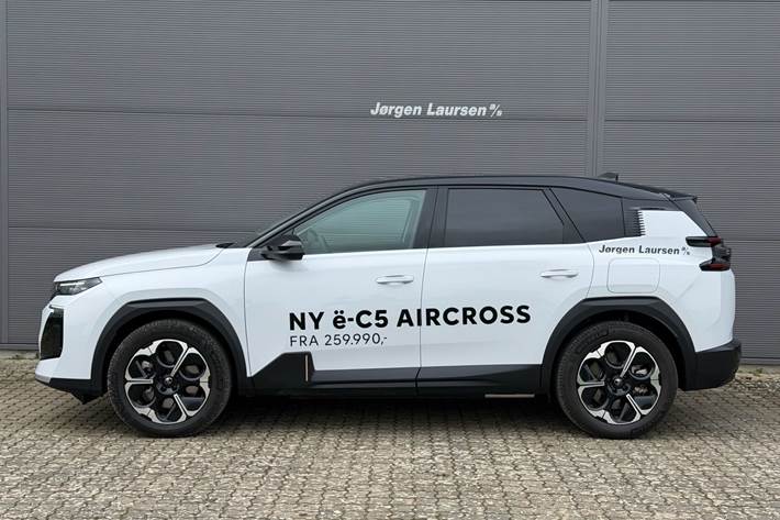 Hvid Citroën ë-C5 Aircross fra 2026