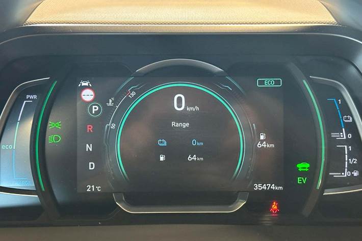 Grå Hyundai Ioniq fra 2021