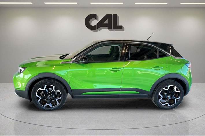 Grøn Opel Mokka-e fra 2021