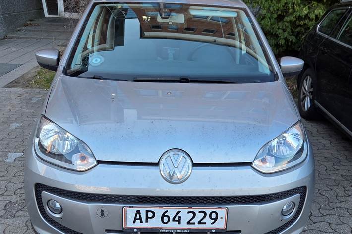 Grå VW UP! fra 2015