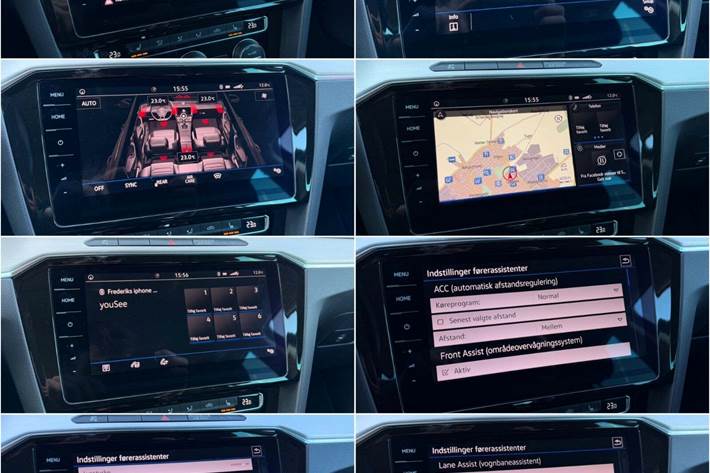 Sort VW Passat fra 2018