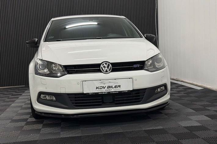 Hvid VW Polo fra 2017