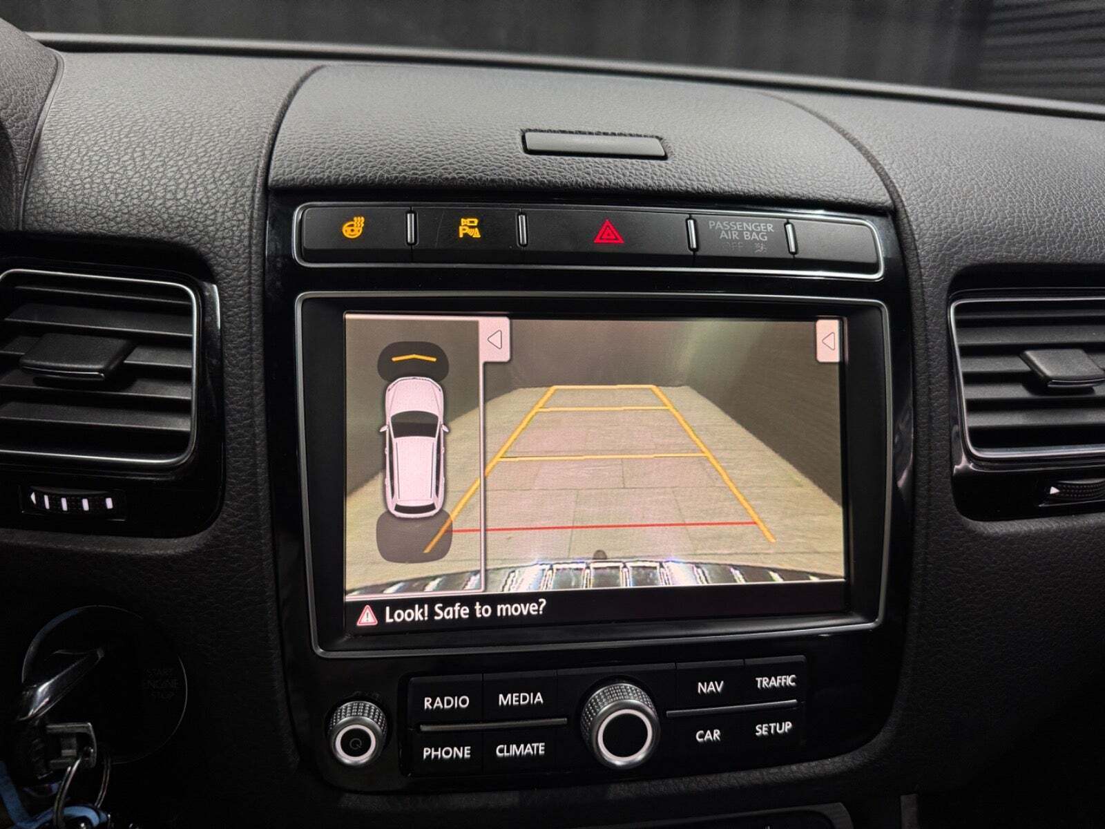 Hvid VW Touareg fra 2015