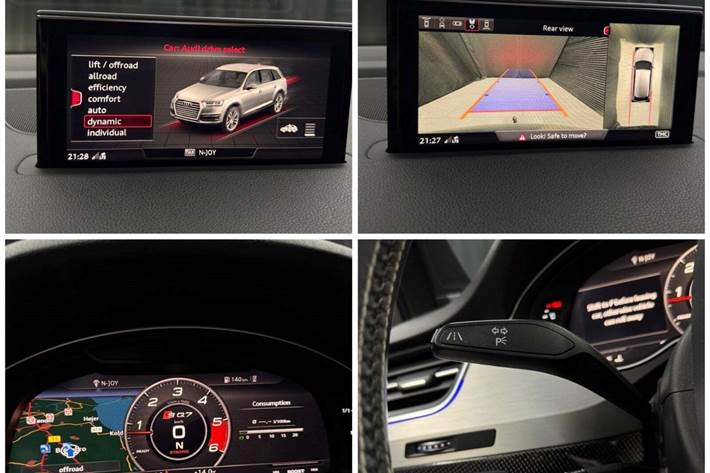 Grå Audi SQ7 fra 2016