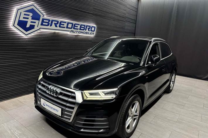 Sort Audi Q5 fra 2017