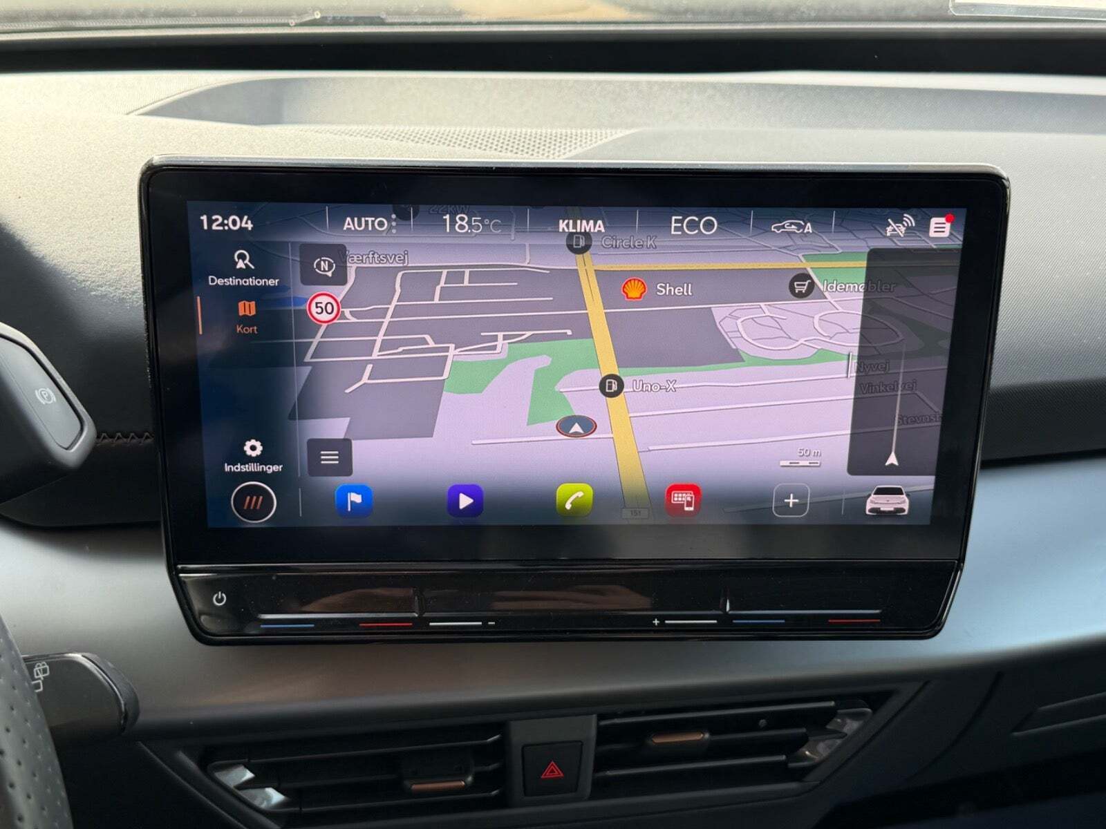 Sølv Cupra Born fra 2024