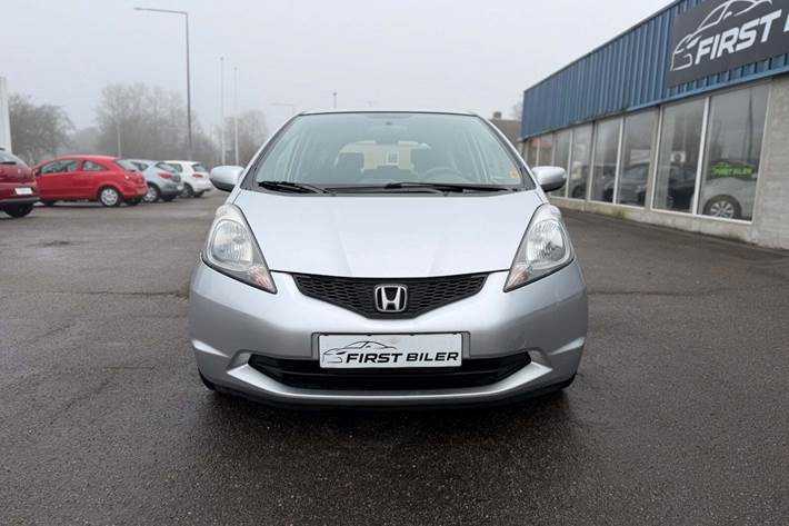Grøn Honda Jazz fra 2010