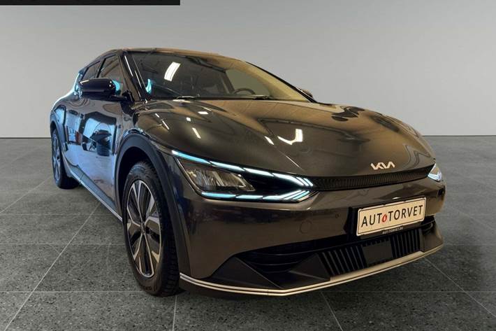 Grå Kia EV6 fra 2022