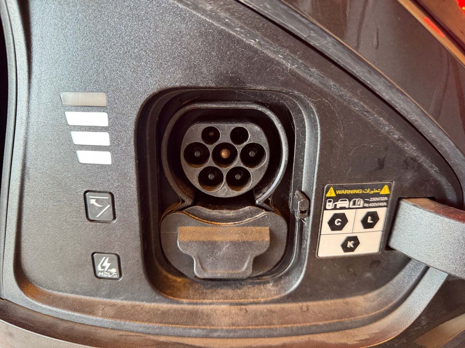 Grå Kia EV6 fra 2022