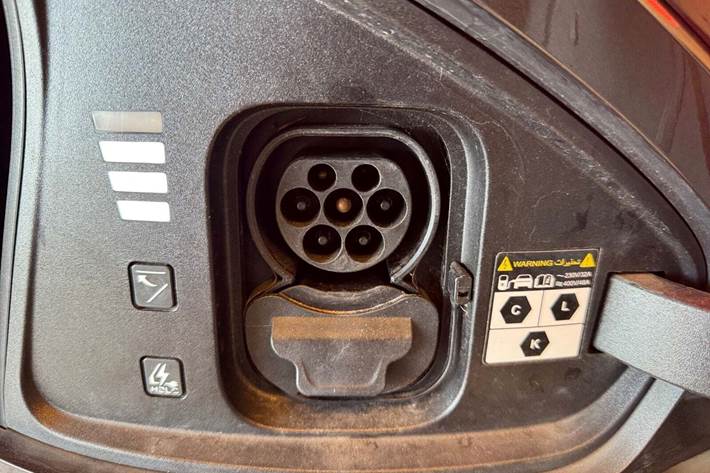 Grå Kia EV6 fra 2022