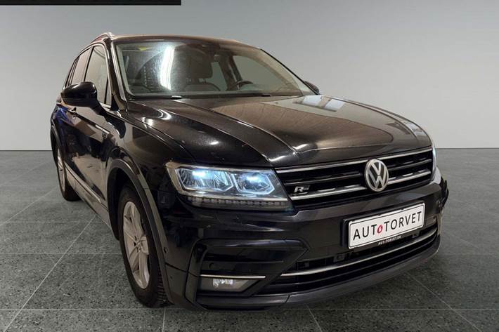 Sort VW Tiguan fra 2017