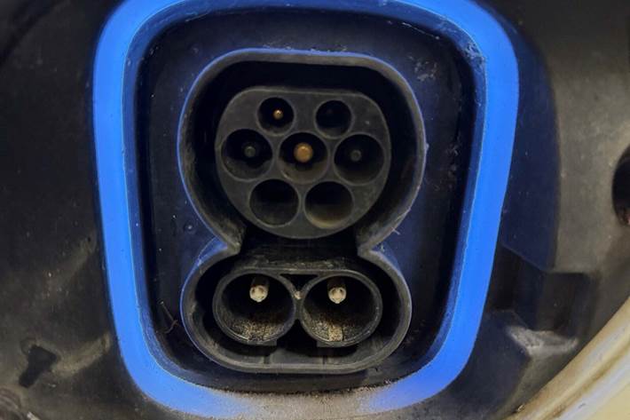 Hvid Hyundai Kona fra 2019