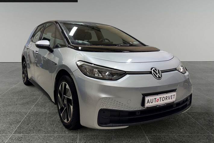 Sølv VW ID.3 fra 2021