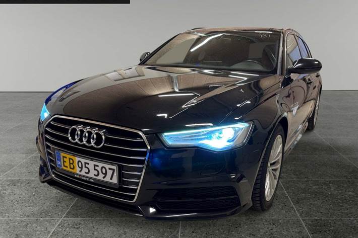 Sort Audi A6 fra 2017