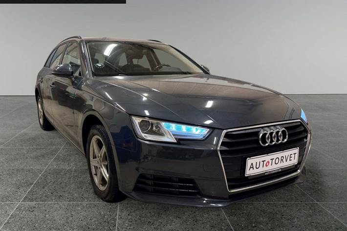 Grå Audi A4 fra 2018