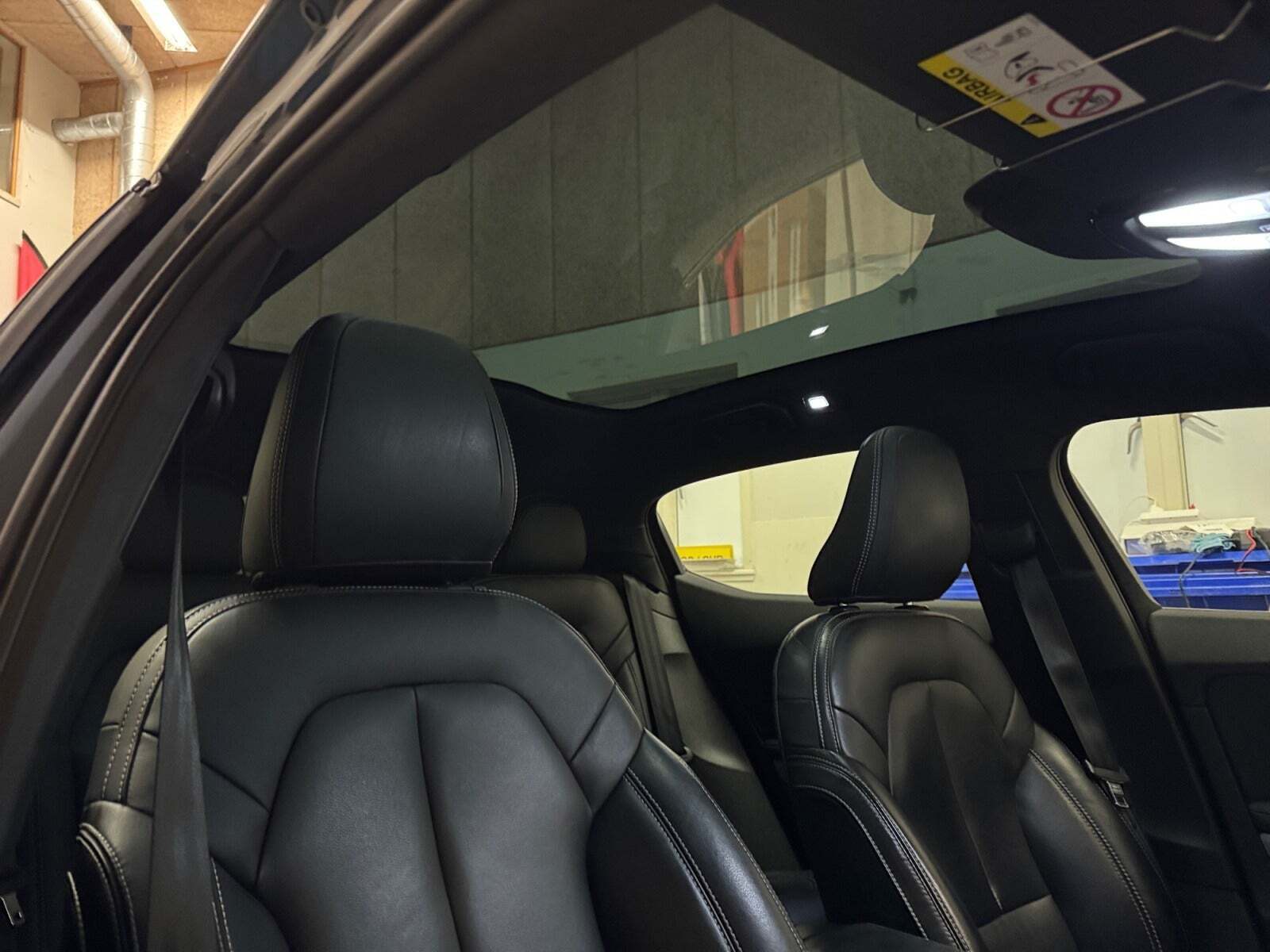 Blå Polestar 2 fra 2021