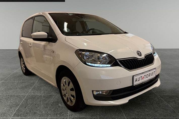 Hvid Skoda Citigo fra 2019