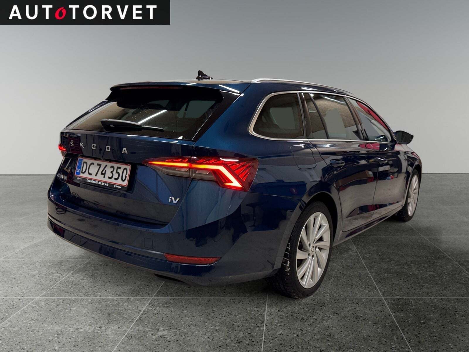 Grøn Skoda Octavia fra 2021