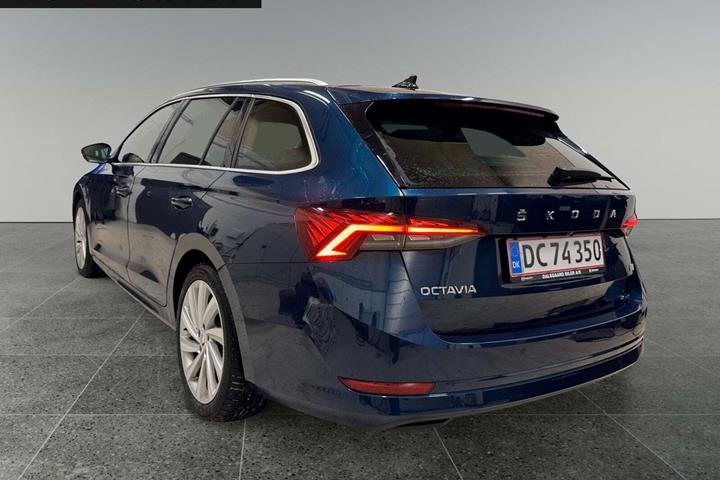 Grøn Skoda Octavia fra 2021