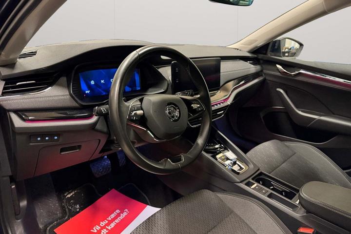 Grøn Skoda Octavia fra 2021