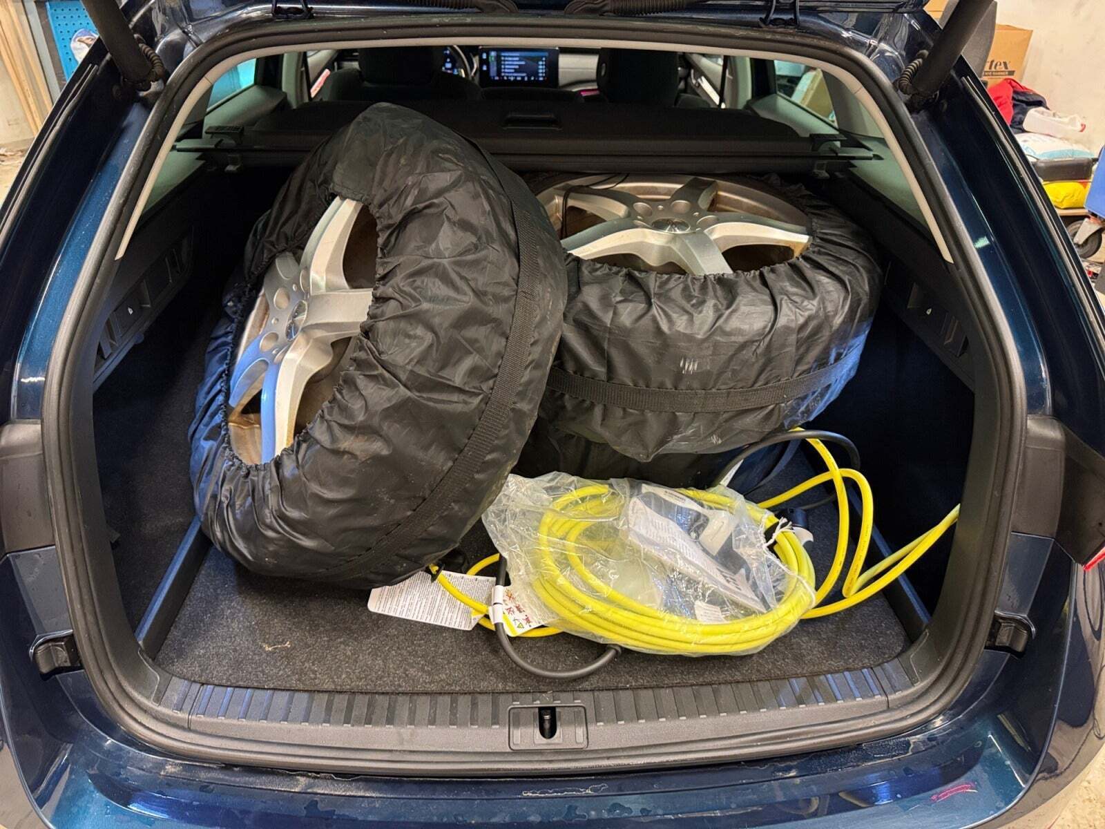 Grøn Skoda Octavia fra 2021