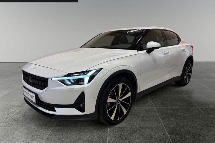 Hvid Polestar 2 fra 2020