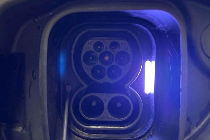 Hvid Polestar 2 fra 2020