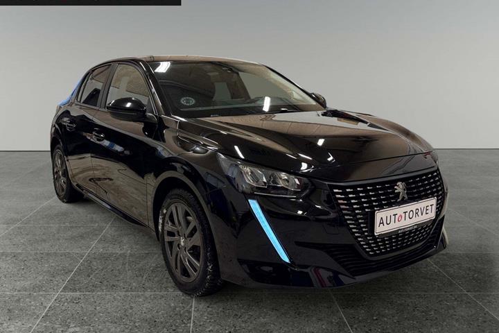 Sort Peugeot 208 fra 2021