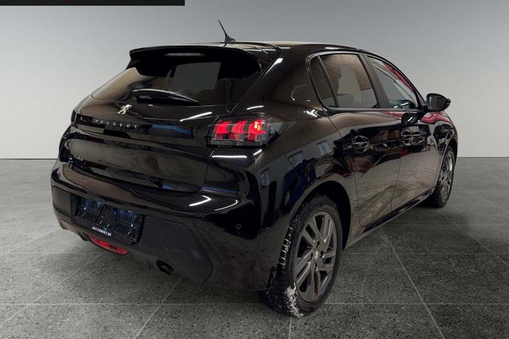 Sort Peugeot 208 fra 2021