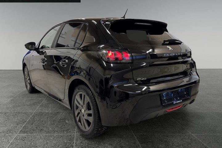 Sort Peugeot 208 fra 2021