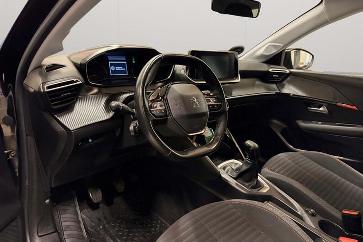 Sort Peugeot 208 fra 2021