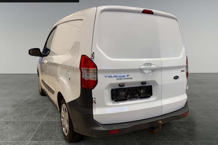 Hvid Ford Transit Courier fra 2017