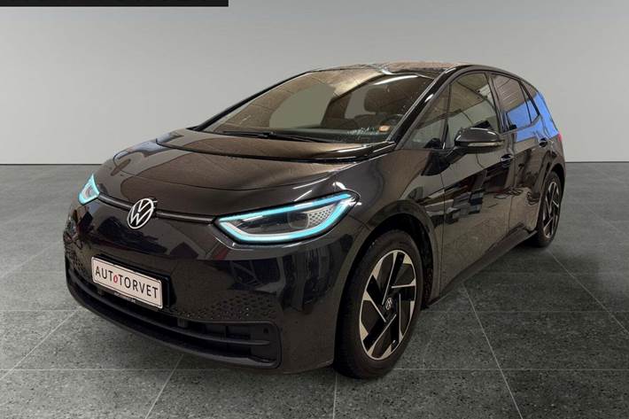 Sort VW ID.3 fra 2021 set udefra