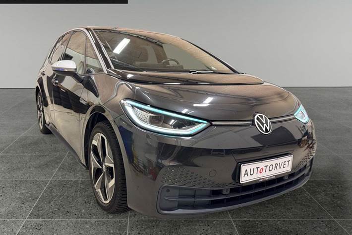 Grå VW ID.3 fra 2021