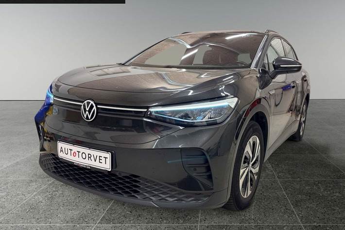 Grå VW ID.4 fra 2021 set udefra