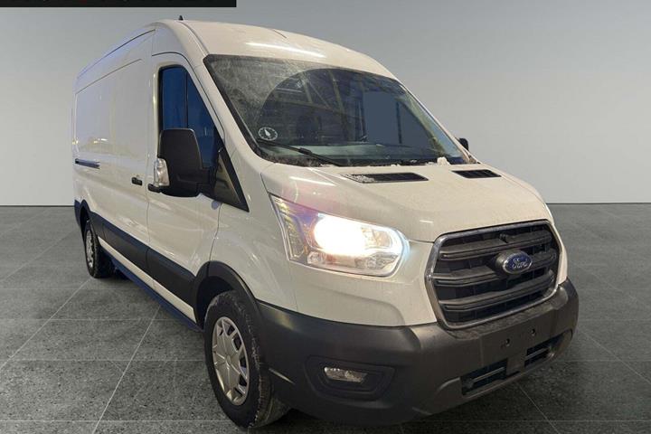 Hvid Ford Transit 350 L3 Van fra 2021