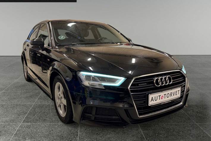 Sort Audi A3 fra 2020