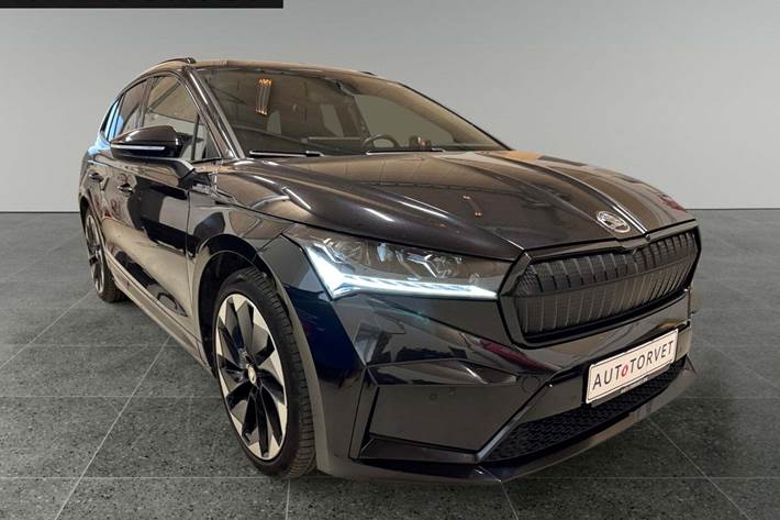 Sort Skoda Enyaq fra 2022