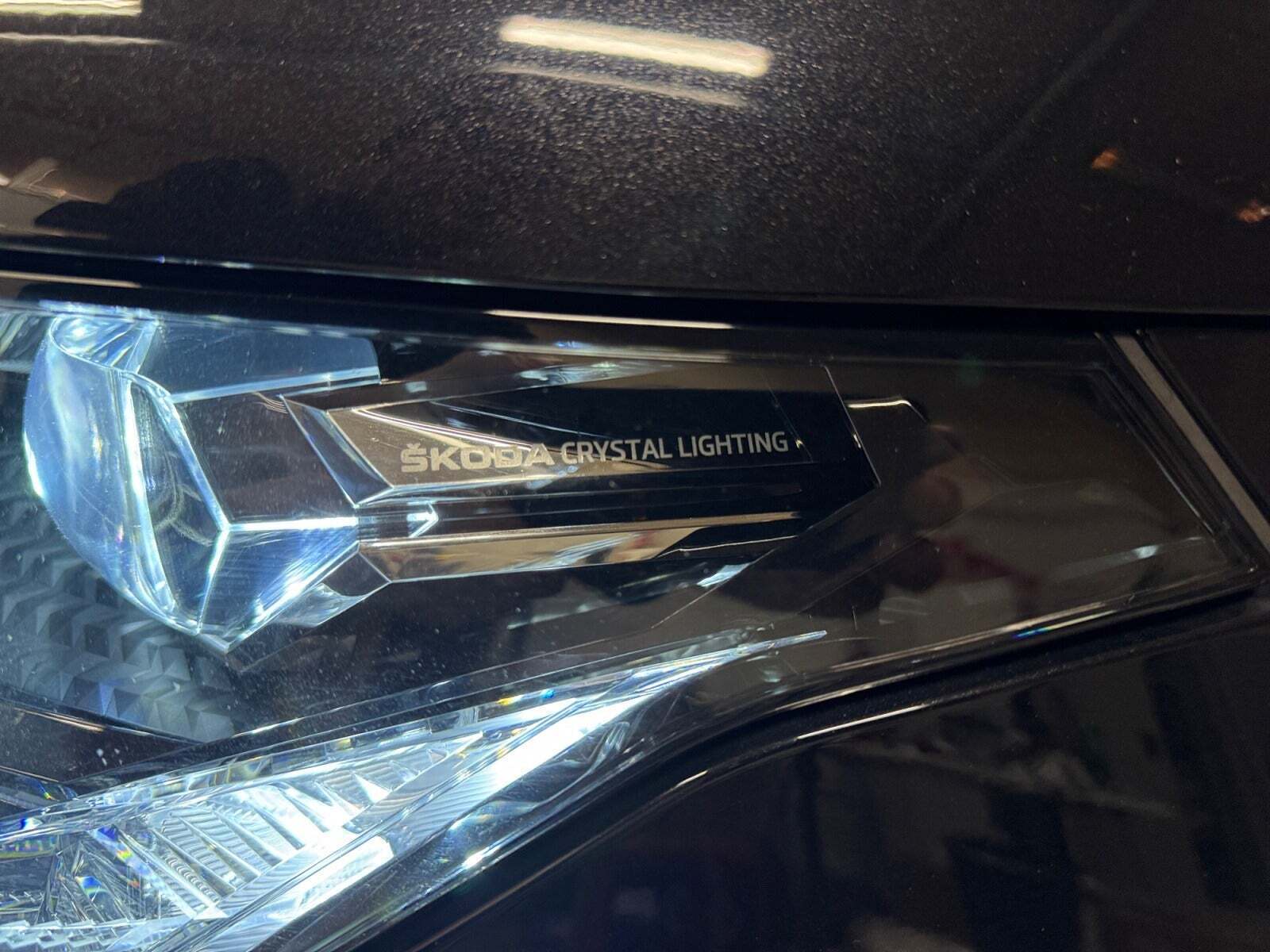 Sort Skoda Enyaq fra 2022