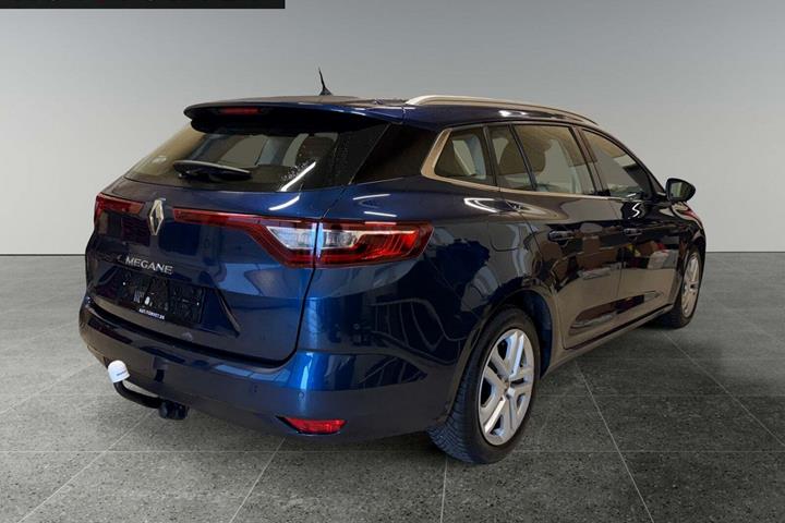 Blå Renault Megane IV fra 2018
