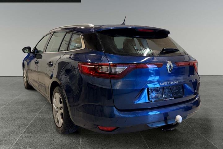 Blå Renault Megane IV fra 2018