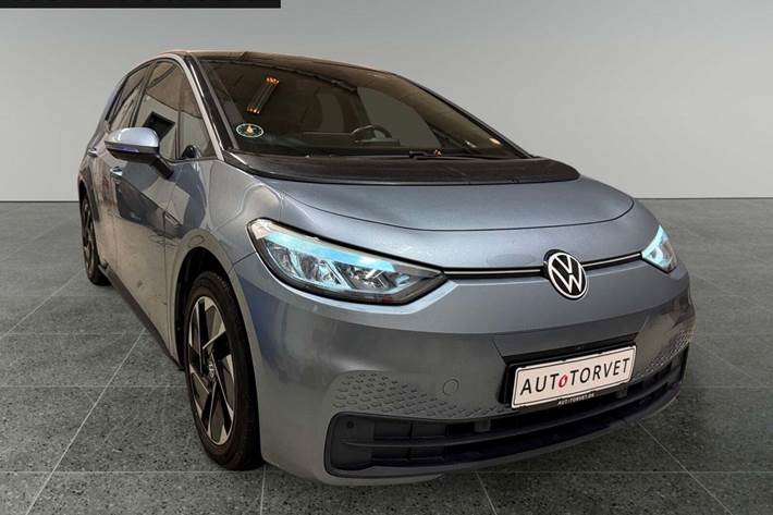 Blå VW ID.3 fra 2022