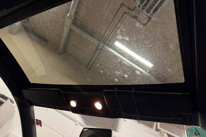 Sølv VW Eos fra 2008