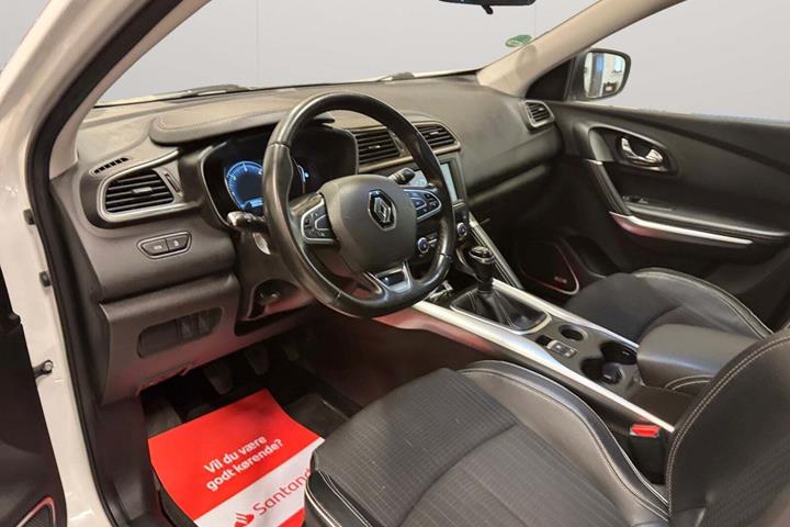 Hvid Renault Kadjar fra 2018